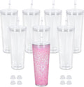 24 oz Snowglobe Tumbler