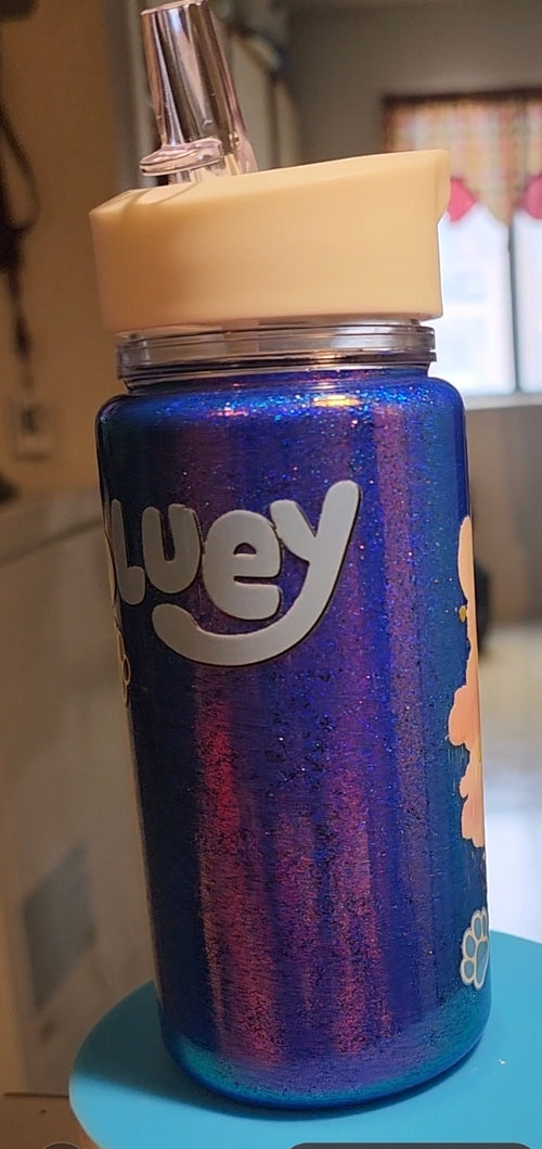 24 oz Snowglobe Tumbler