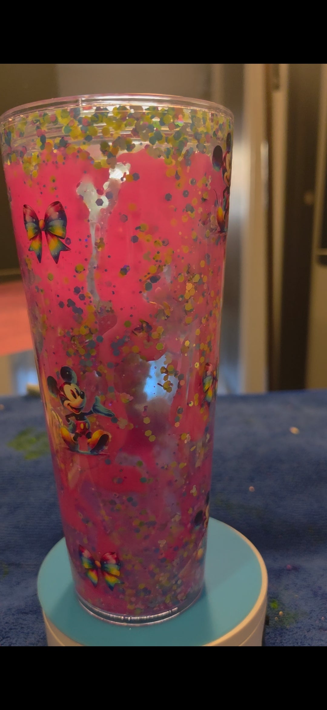 24 oz Snowglobe Tumbler
